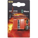 Wera Sechskant-Bit 4 mm 840/1 IMP DC Impaktor Bits SB SiS Werkzeugstahl legiert, diamantbeschichtet D 6.3 1 St. (05073904001)