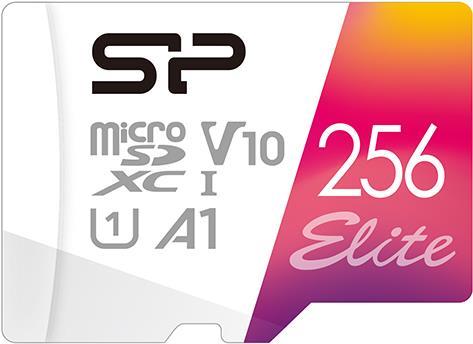 SILICON POWER memory card Elite Micro SDXC 256GB UHS-I A1 V10 (SP256GBSTXBV1V20SP)
