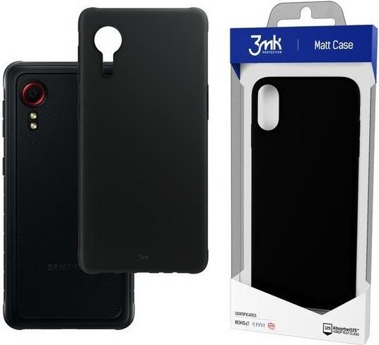 3mk Schutzhülle Matt Case für Samsung Galaxy Xcover 5 (SM-G525), schwarz (5903108377775)