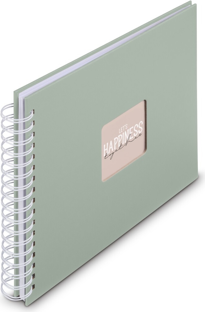 Hama Spiral-Album Fine Art 50 weiße Seiten Salbei (00009867)