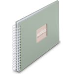 Hama Spiral-Album Fine Art 50 weiße Seiten Salbei (00009867)