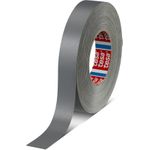 tesa Gewebeband 4651 Premium, 50 mm x 25 m, grau Kunststoffbeschichtung aus 148 mesh Zellwollgewebeträger und (04651-00213-00)