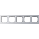 GIRA Rahmen 5f Farbe alu E2 021525 (021525)