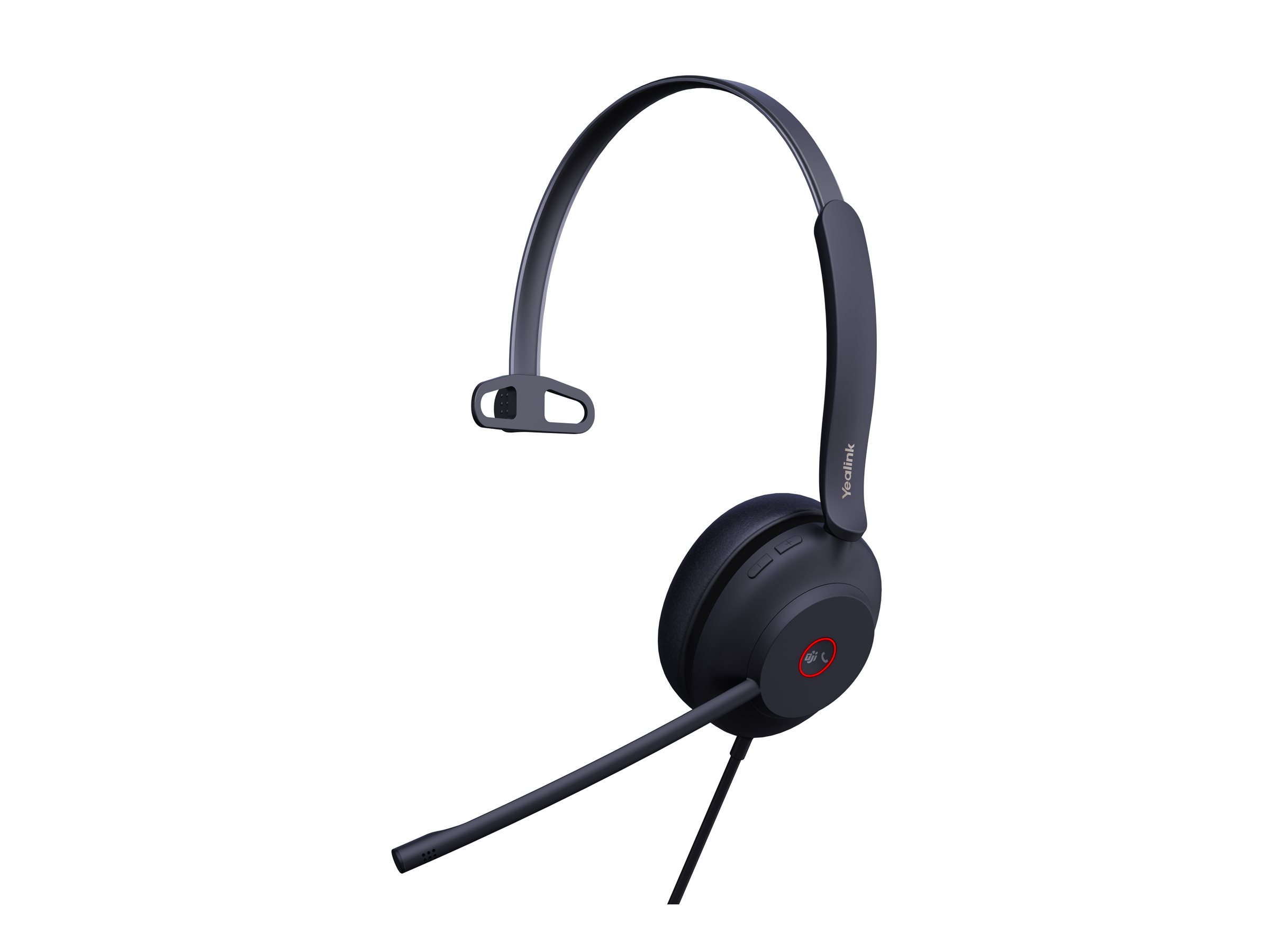 Yealink UH37 Mono Headset On-Ear USB Schwarz
