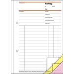 sigel Formularbuch "Auftrag", A5, 3 x 40 Blatt, SD - für den Markt: D (SD002)