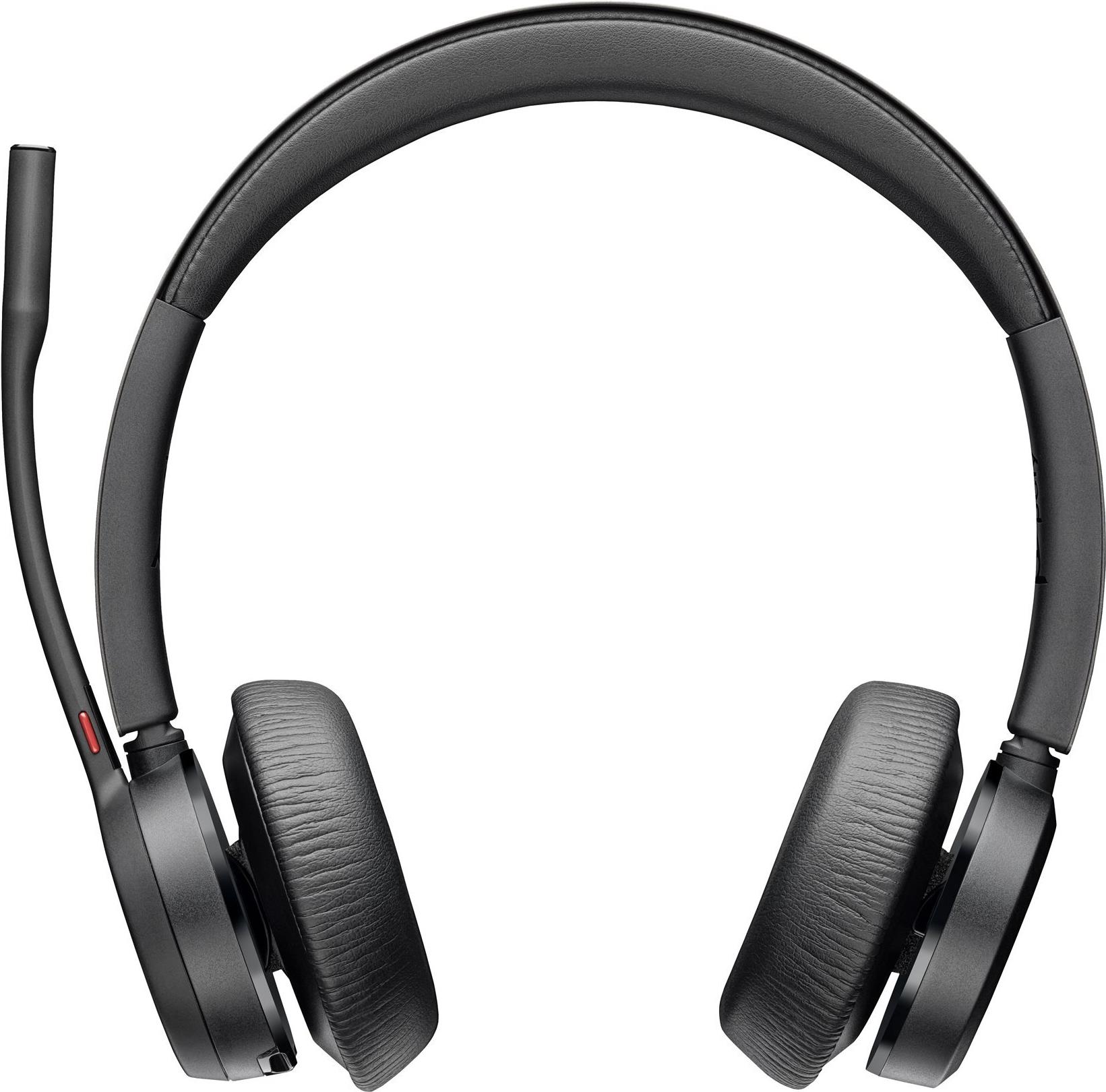 HP Poly Voyager 4320-M Microsoft Teams USB-A Stereo-Headset On-Ear Schwarz