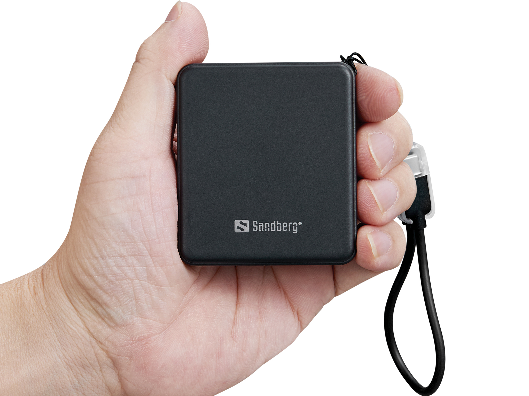 Sandberg Nano Powerbank 5000 mAh 20 W PD USB-C Schwarz