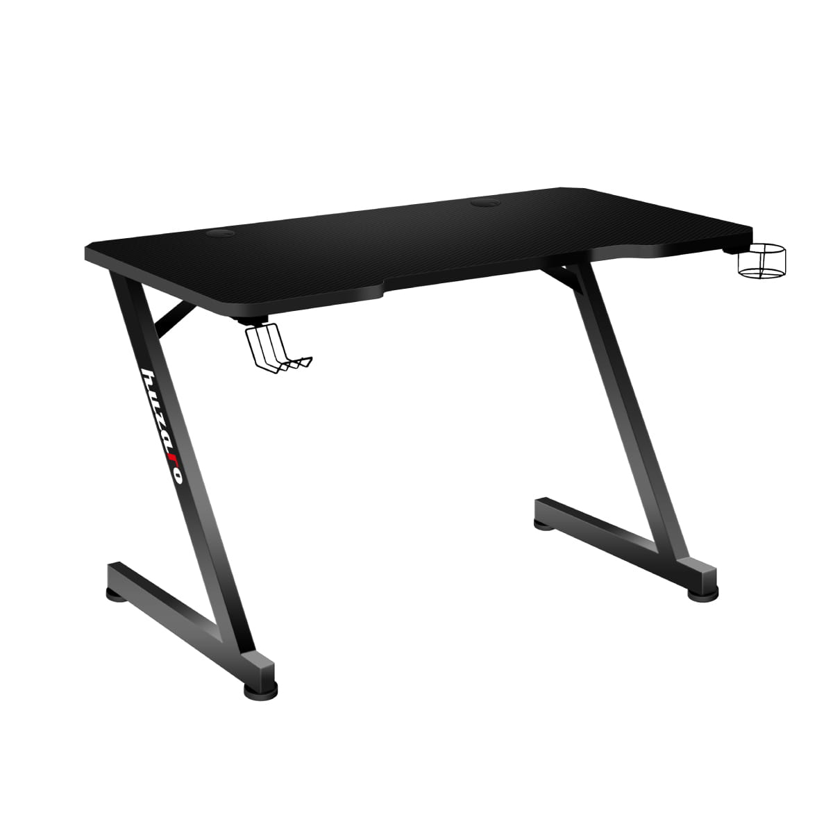 Huzaro Hero 2.5 Gaming-Schreibtisch 120 x 60 x 75 cm Aluminium Karbonfaser Schwarz