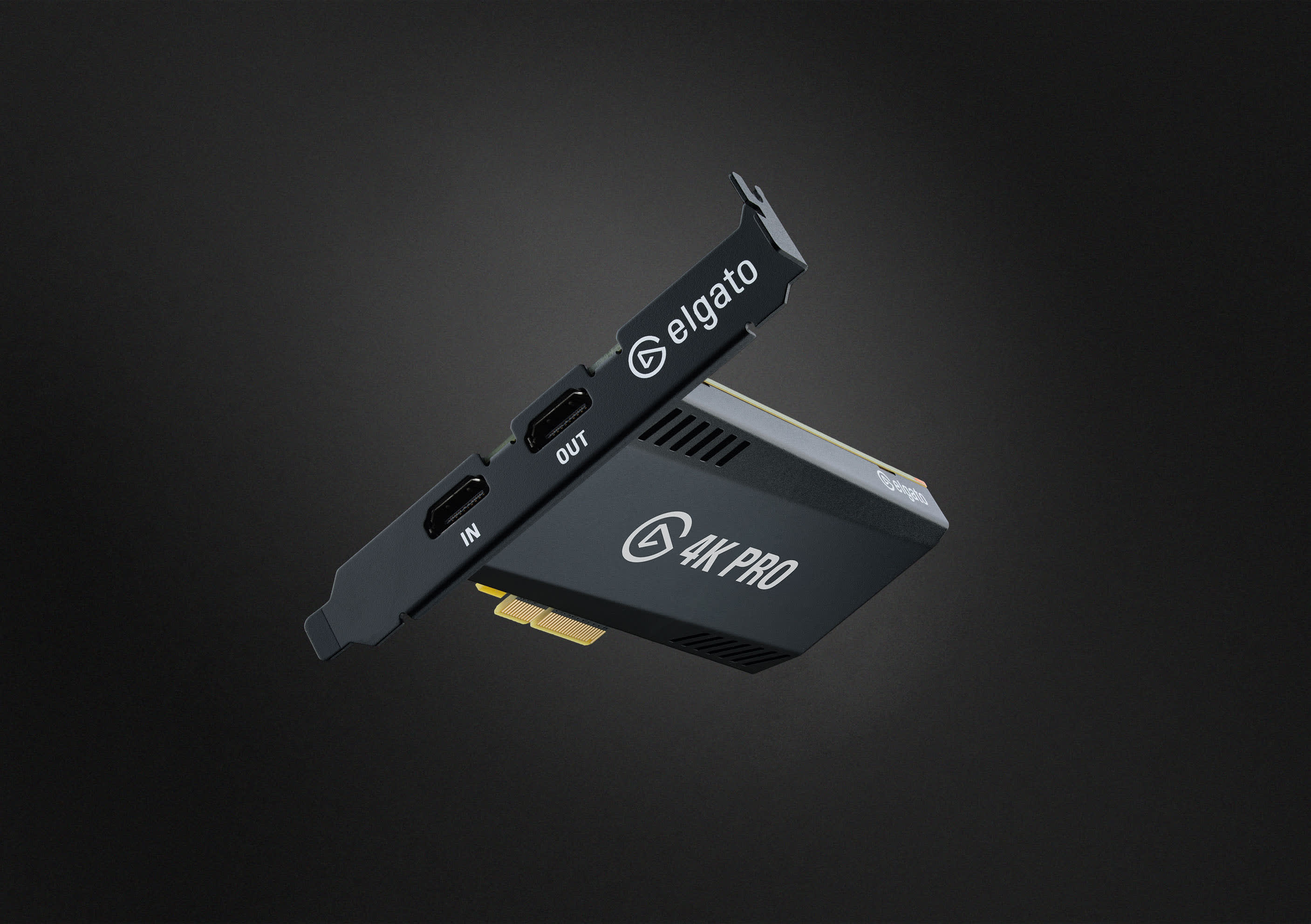 Elgato Game Capture 4K Pro PCIe 2.0 x4 Video-Capture-Karte Schwarz
