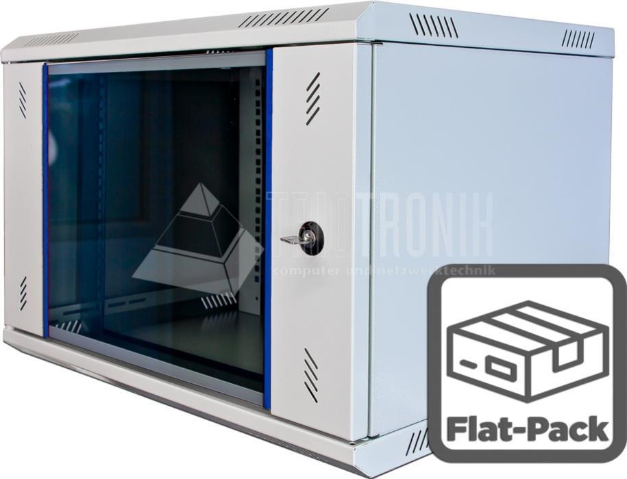 Wirewin WCAB PS2 600X450X9U B FP Rack 9U Wandmontiertes Regal Schwarz (WCAB PS2 600X450X9U B FP)