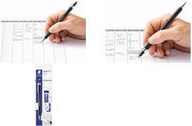 STAEDTLER Druckbleistift 778 05 + Minen BK (7785ABK25D)