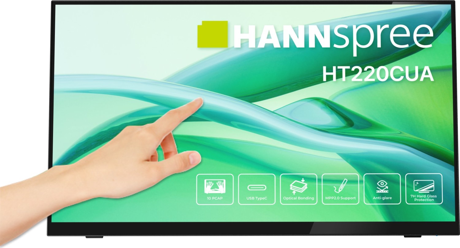 Hannspree 21.5" HT220CUA 16 TOUCH HDMI+DP (HT220CUA)