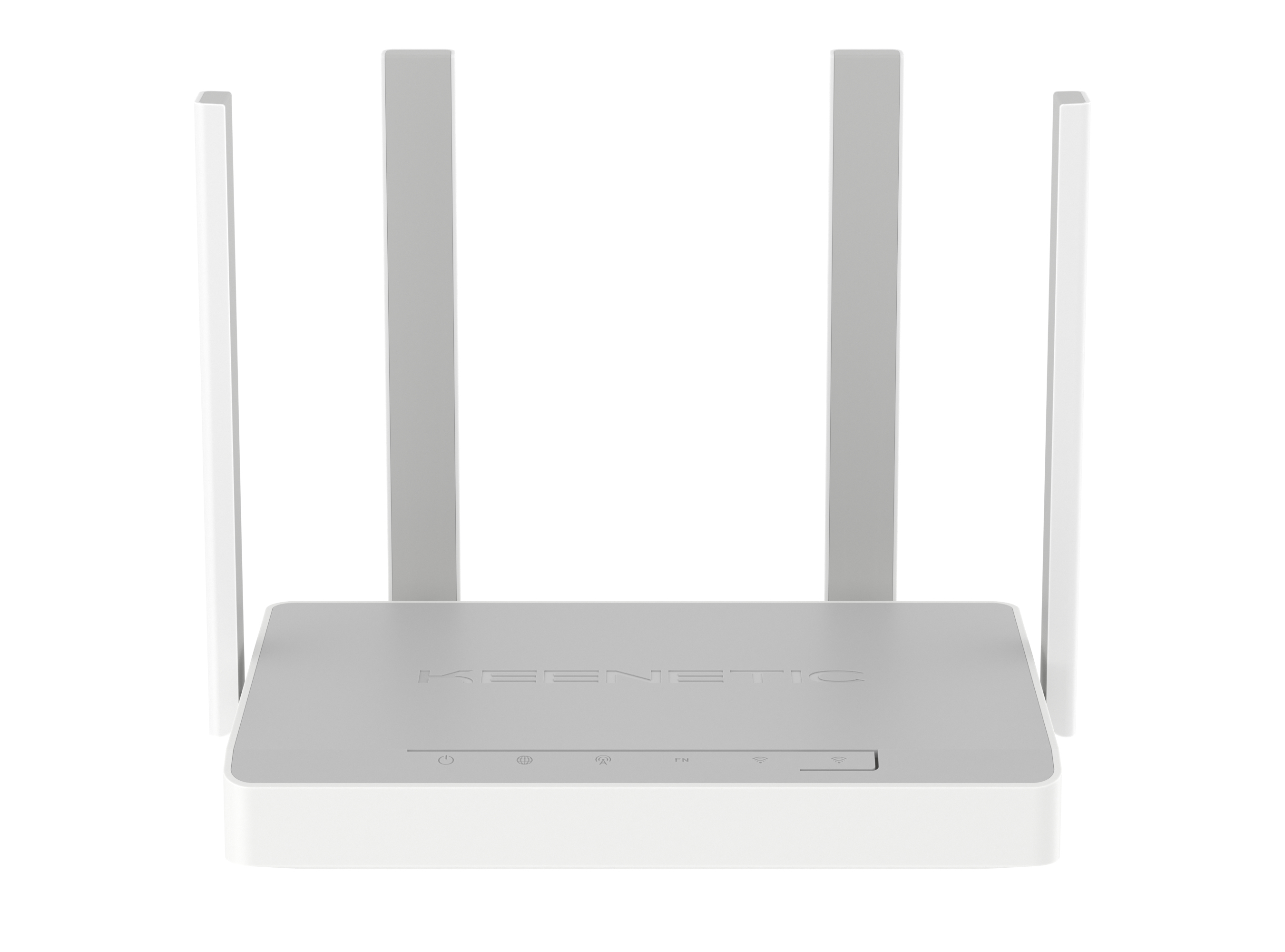 Keenetic Hero 4G+ KN-2311-01-EU WLAN-Router Wi-Fi 6 Dual-Band 4G LTE Nano-SIM Grau, Weiß