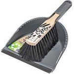 Peggy Perfect Kehrgarnitur mit Lippe "GoGreen extra" Breite: 225 mm, Kehrschaufel aus Kunststoff, Handfeger aus - 1 Stück (3054)