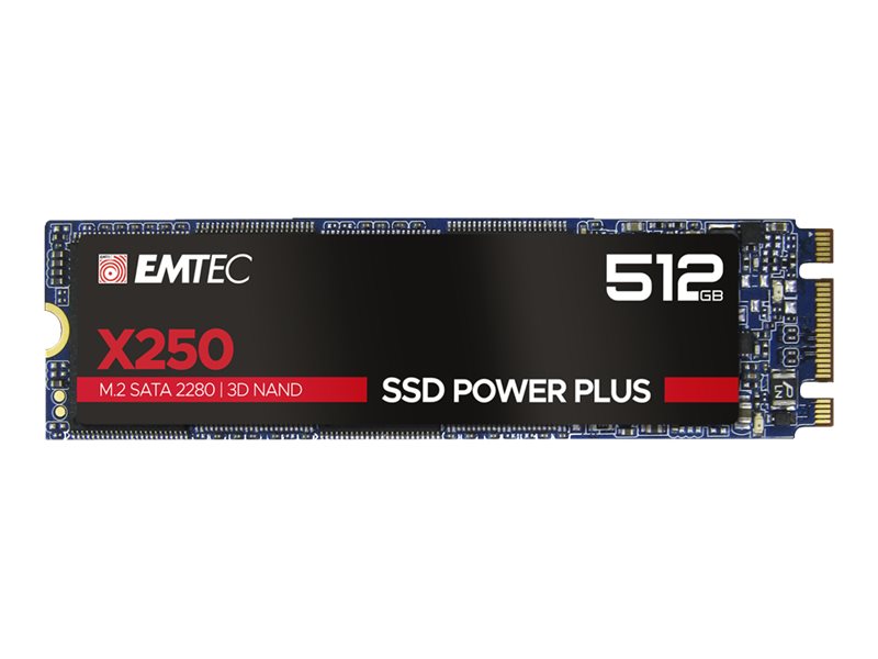Emtec SSD Power Plus X250 512 GB SSD M.2 2280 Serial ATA III