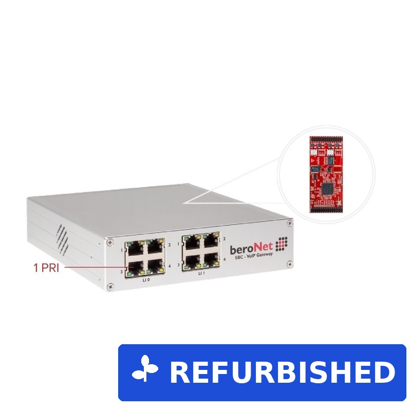 beroNet BNMO-1E1 HPC 1 Port PRI E1 Modul ohne Zubehör (BNMO-1E1 HPC) (B-Ware)
