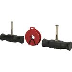 KS TOOLS Werkzeuge-Maschinen GmbH Griffe mit Ziehdraht, 3-tlg (BT681150)