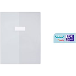 ELBA Heftschoner STRONG LINE, 170 x 220 mm, transparent- farblos, Stärke: 0,15 mm, mit Beschriftungsfenster - 25 Stück (400050928)