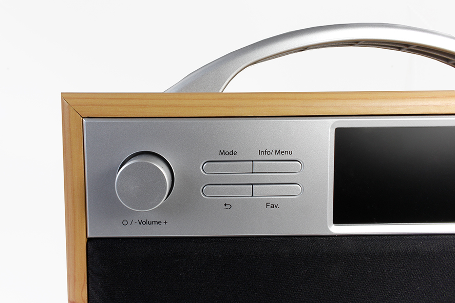 XORO DAB 250 IR Internetradio DAB+ FM UKW Spotify Bluetooth WLAN 2.4" Braun