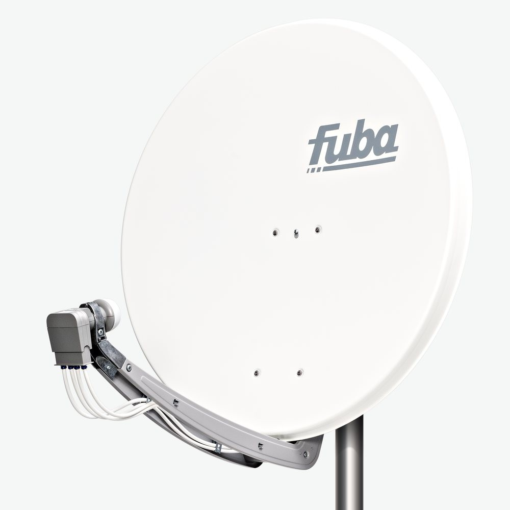 Fuba DAA 850 W Parabolantenne 85 cm Weiß