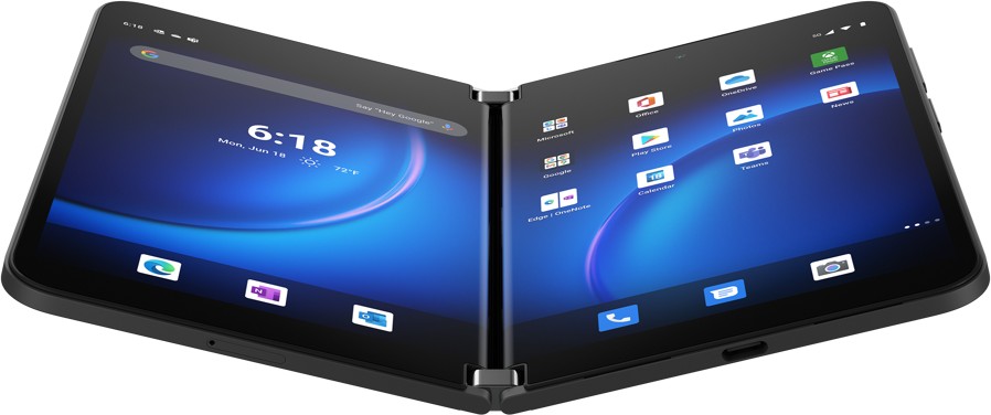 Microsoft Surface Duo 2 14,7 cm (5.8" ) Dual-SIM Android 11 5G USB Typ-C 8 GB 128 GB 4449 mAh Schwarz (9C1-00008)