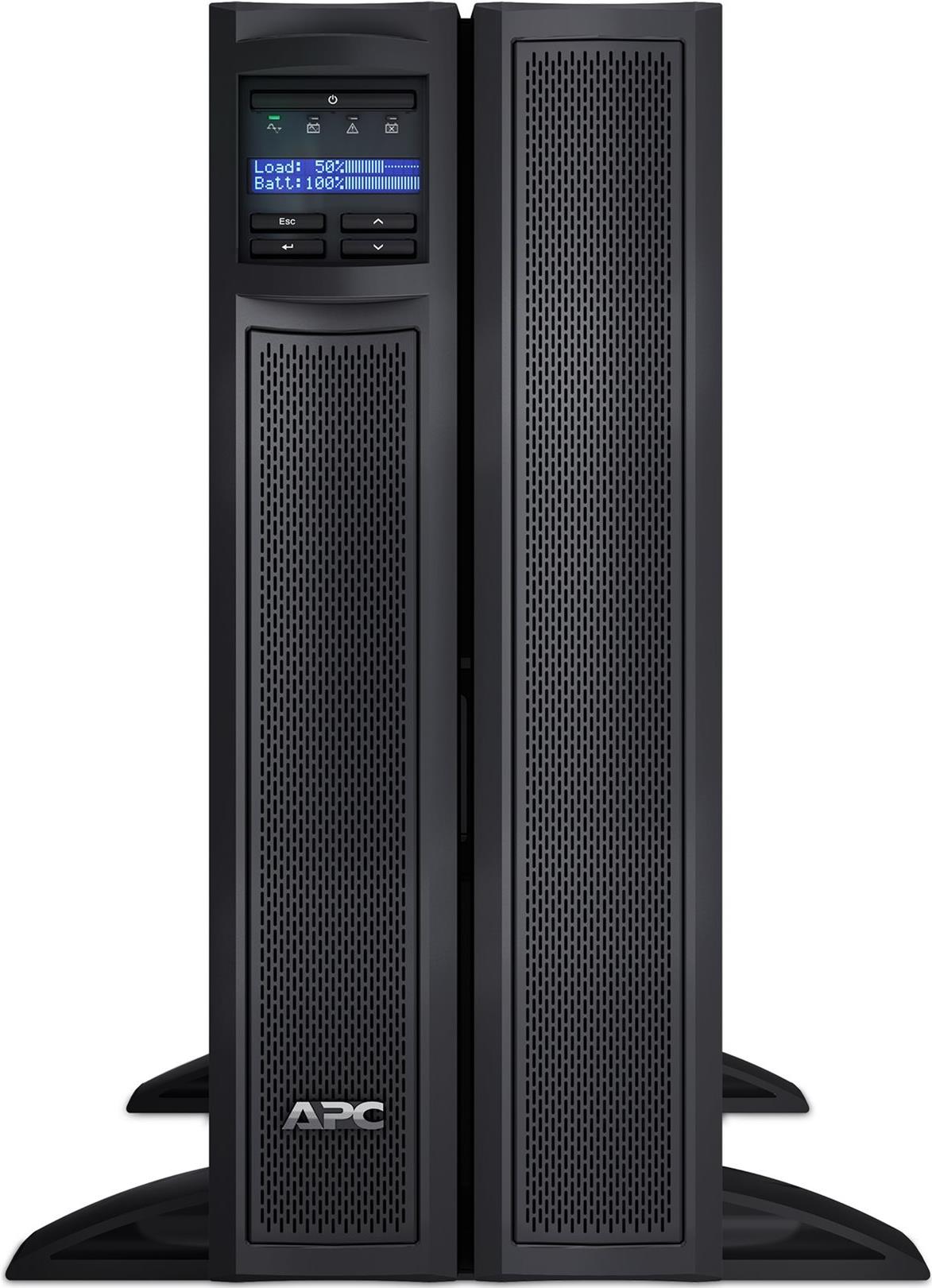 APC Smart-UPS X 2200 Rack/Tower LCD 1980 W / 2200 VA 4U Schwarz