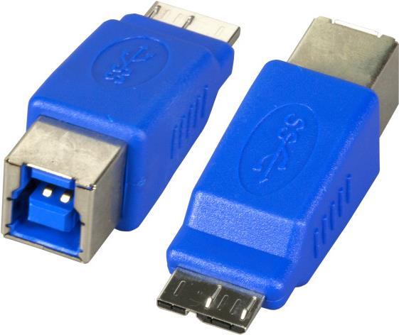 EFB-Elektronik USB3.0-Adapter, Buchse B - Stecker Micro-B, blau Hersteller: EFB Elektronik (EB549)