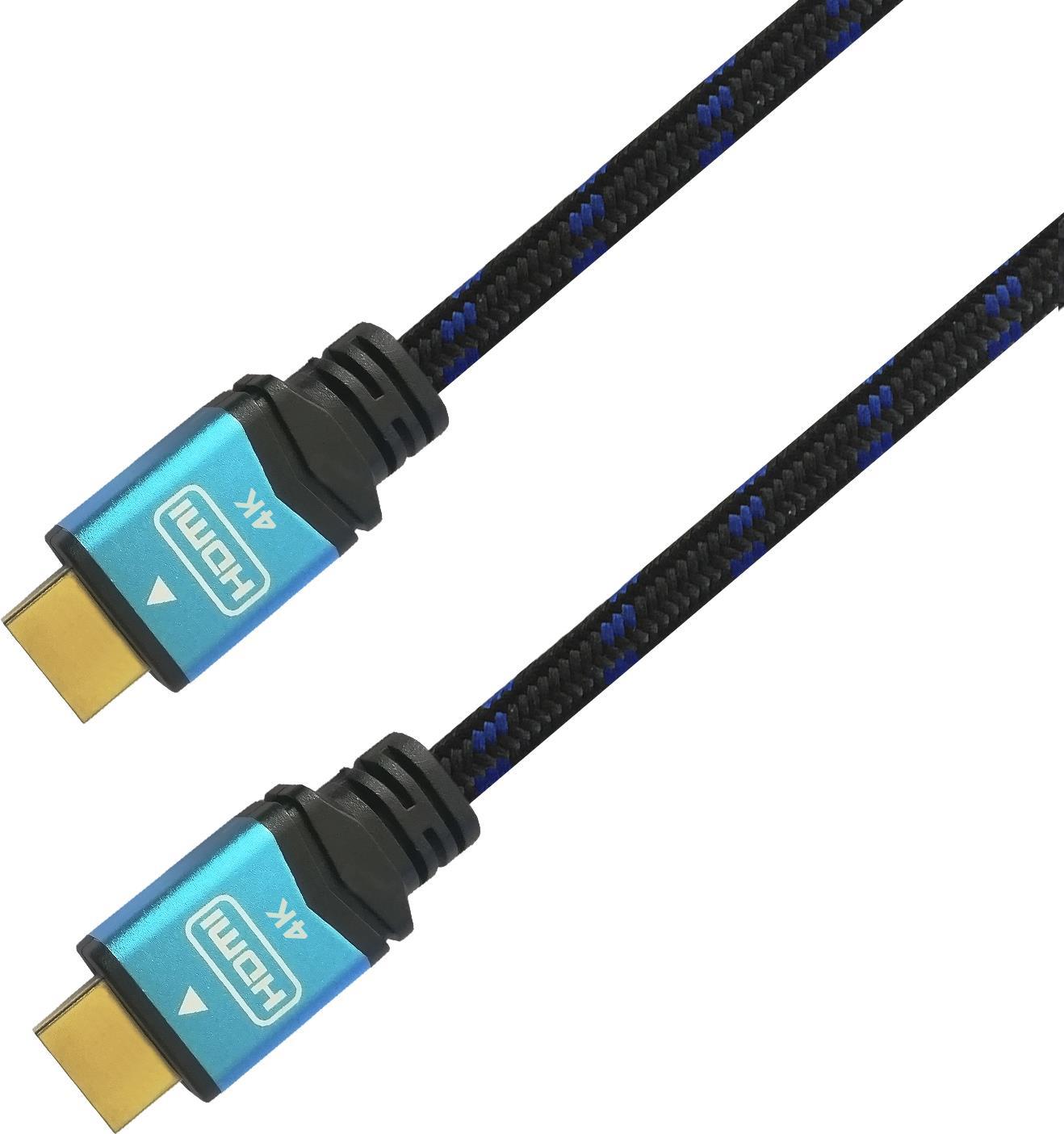 AISENS A120-0356 HDMI-Kabel 1 m HDMI Typ A (Standard) Schwarz - Blau (A120-0356)