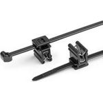 HellermannTyton 156-00948 T50ROSEC4A-PA66W-BK (100) Kabelbinder mit Clip 200 mm 4.6 mm Schwarz 100 St. (156-00948)