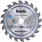 kwb 583557 Hartmetall Kreissägeblatt 150 x 20 mm 1 St. (583557)