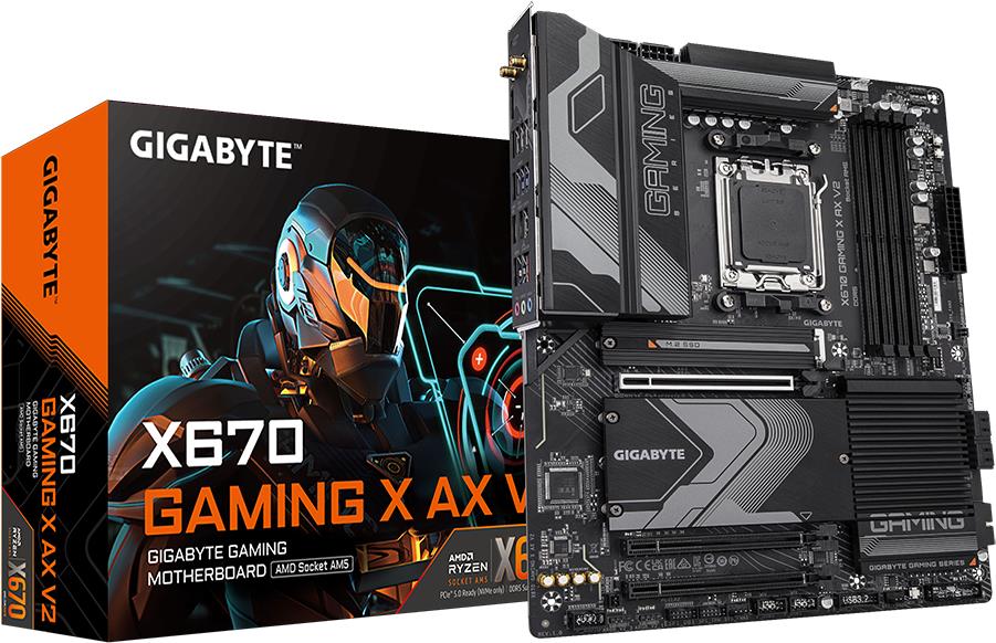 Gigabyte X670 GAMING X AX V2 (rev. 1.0) (X670 GAMING X AX V2)