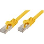 shiverpeaks®-BASIC-S--RJ45 Patchkabel S/FTP,PIMF,RohkabelCat.7 Rohkabel Halogenfrei, gelb, 7,5m (BS75517-Y)
