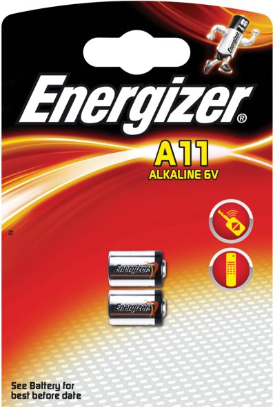 Energizer Spezial-Batterie 11 A Alkali-Mangan A11/E11A Alkaline 2er 6 V 38 mAh 2 St. (639449)