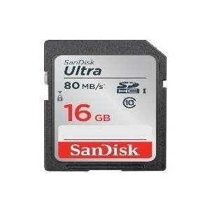 SanDisk Ultra SDHC 16GB 80MB/s Cl. 10 SDSDUNC-016G-GN6IN (SDSDUNC-016G-GN6IN)