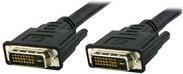 DVI-D Dual-Link Anschlusskabel Stecker/Stecker, schwarz, 3 m Hersteller: Techly (ICOC-DVI-8130)