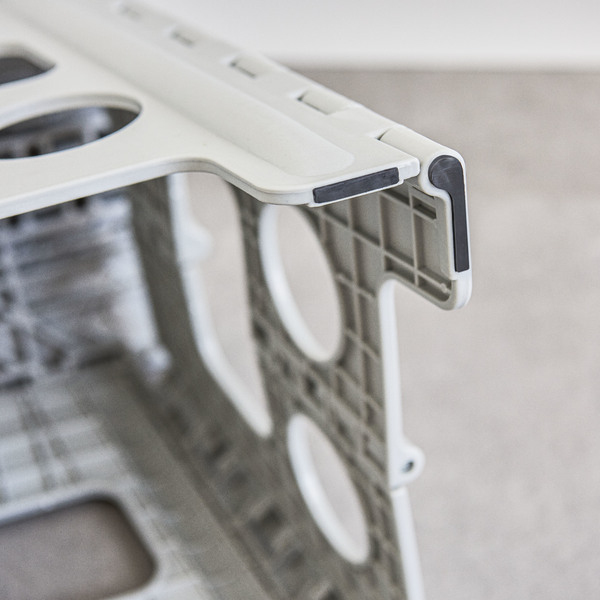 Zeller Present Klapphocker 13036 Kunststoff Grau