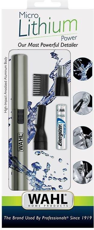 WAHL Micro Lithium Trimmer Schwarz, Grau