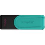 Kingston Technology DataTraveler 128GB Portable USB 3.2 Gen 1 Exodia S (Schwarz/Türkis) (DTXS/128GB)