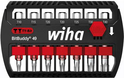 Wiha SB 7946TY-505 BitBuddy 49 42115 Bit-Set 7teilig (42115)