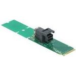Delock Adapter M.2 Key M to SFF-8643 NVMe 22110 / 2280 / 2260 (63145)