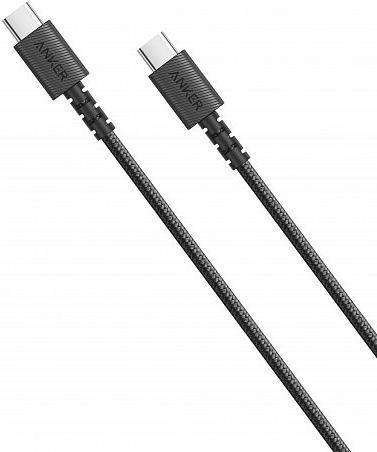 Anker PowerLine Select+ - USB-Kabel - USB-C (M) bis USB-C (M) - 91 cm - Schwarz
