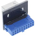 InLine® USB 3.0 zu USB 3.1 Frontpanel Key-B Adapter intern (33446F)