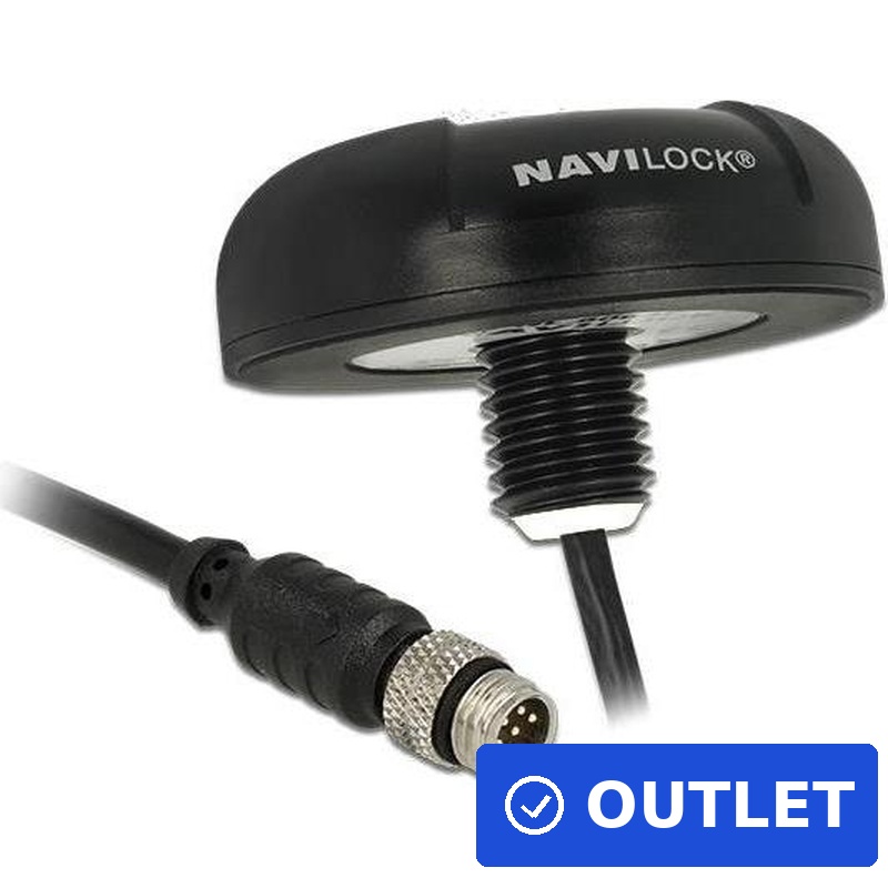 Navilock NL-8338P M8 Serial PPS Multi GNSS Receiver - GPS/GLONASS/GALILEO/BeiDou/QZSS Empfänger Modul (60332) (geöffnet)