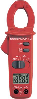 BENNING Digital-Stromzangen-Multimeter CM1-2 für Wechselstrom CM1-2 (044062)