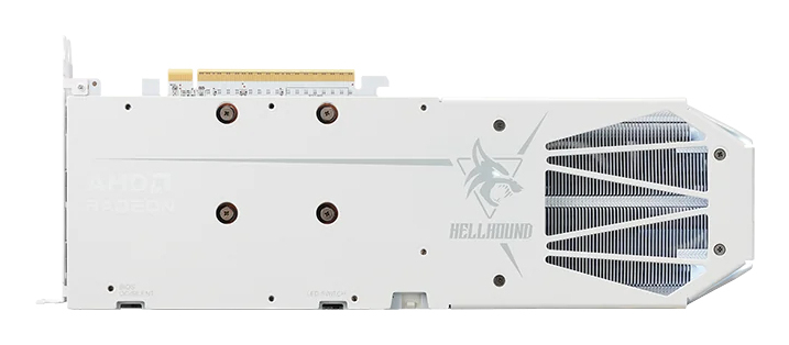 PowerColor Hellhound Spectral RX 9060 XT 16 GB GDDR6 Weiß