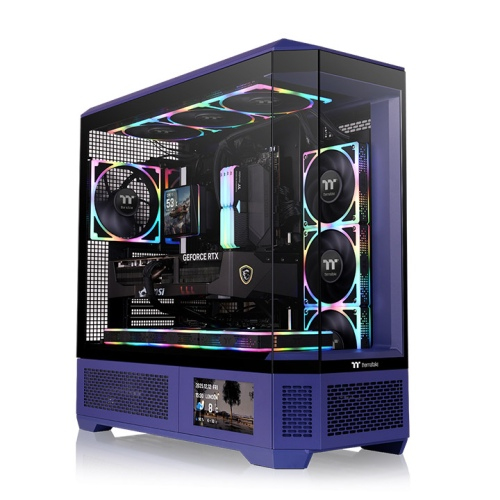 Thermaltake View 600 TG Full Tower PC-Gehäuse ATX Blau Future Dusk