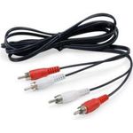 Equip 147094 Audio-Kabel 2,5 m 2 x RCA Schwarz (147094)