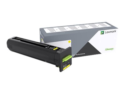 Lexmark 82K0X40 Tonerpatrone Extra High Yield Gelb