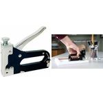 Rapid Handtacker Compacta, schwarz/silber für Feindrahtklammern Typ 53 (6 (11520110)