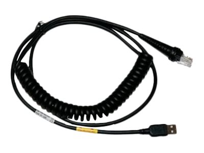Honeywell Verbindungskabel CBL-500-300-C00 USB Typ A 3 m gewickelt Schwarz